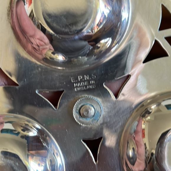 Vintage Silverplate Salt & Pepper Set - Picture 7 of 8